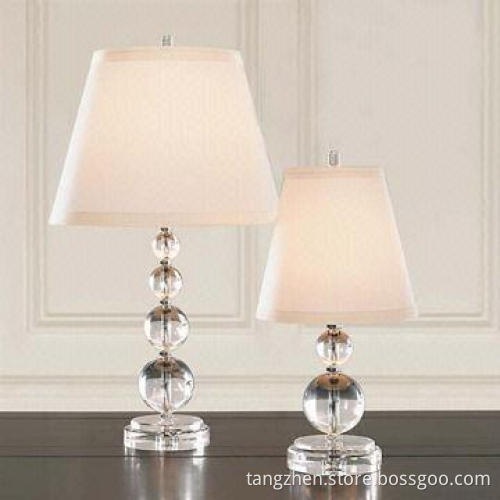 Hot Sell Cyrstal K9 Table Lamp, 110 to 240V Voltage